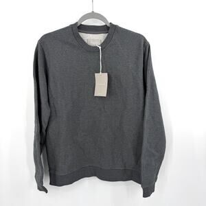Everlane 100% organic cotton crewneck sweatshirt in gray Size XS